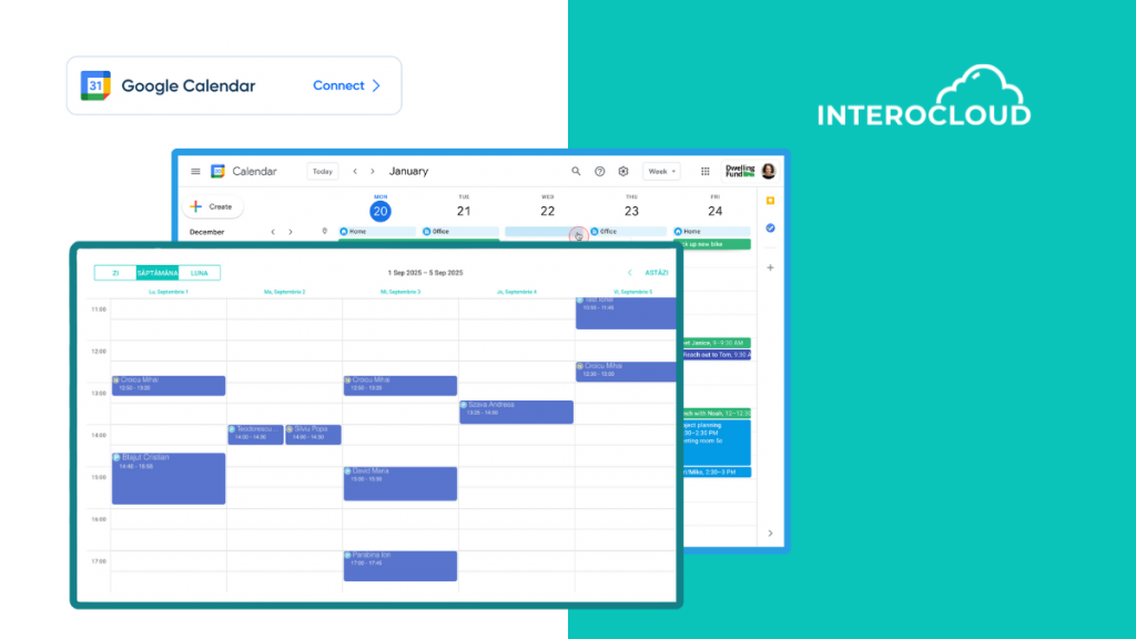 interocloud google calendar